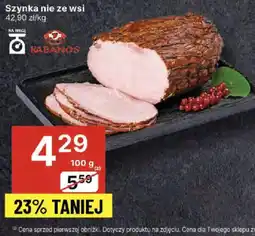 Delikatesy Centrum Szynka nie ze wsi Kabanos oferta