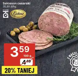 Delikatesy Centrum Salceson cesarski Lukosz oferta