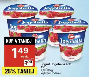 Delikatesy Centrum Jogurt Jogobella Zott oferta