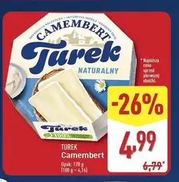 ALDI Serek camembert TUREK Turek 123 oferta