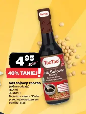 Netto Sos sojowy ciemny Tao tao oferta