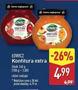 ALDI Konfitura brzoskwiniowa Łowicz oferta