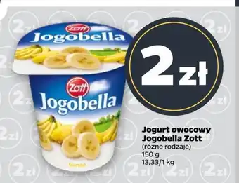 Netto Jogurt banan Zott jogobella oferta