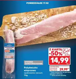 Kaufland Polędwiczka wieprzowa Morliny oferta