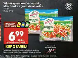 Delikatesy Centrum Włoszczyzna krojona w paski, Marchewka z groszkiem Hortex oferta