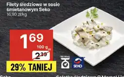 Delikatesy Centrum Filety śledziowe w sosie śmietanowym Seko oferta