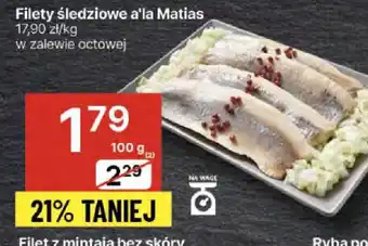 Delikatesy Centrum Filety śledziowe à la Matias oferta