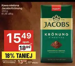 Delikatesy Centrum Kawa mielona Jacobs Krönung oferta