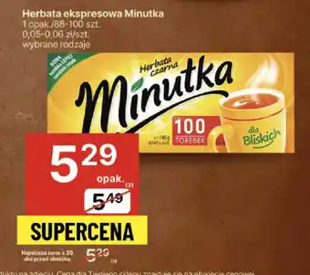 Delikatesy Centrum Herbata ekspresowa Minutka oferta