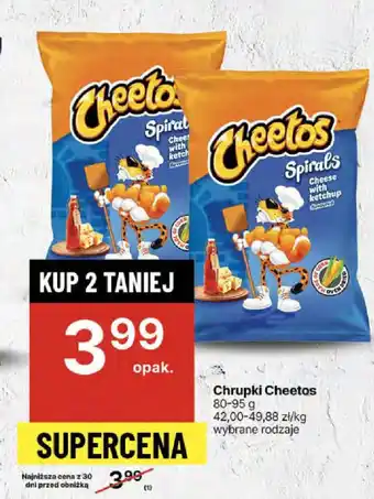 Delikatesy Centrum Chrupki Cheetos Spirals oferta