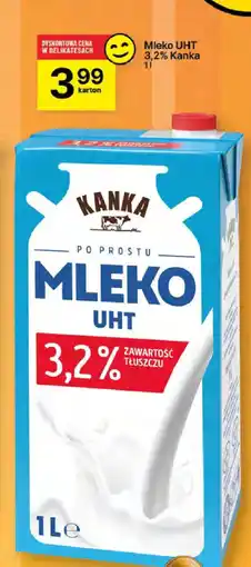 Delikatesy Centrum Mleko UHT 3,2% Kanka oferta