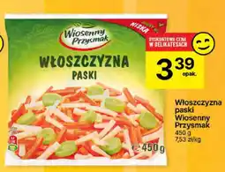 Delikatesy Centrum Włoszczyzna w paski Wiosenny Przysmak oferta