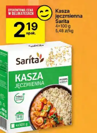 Delikatesy Centrum Kasza jęczmienna Sarita oferta