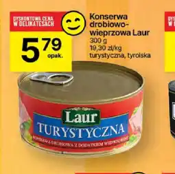 Delikatesy Centrum Konserwa drobiowo-wieprzowa Laur oferta