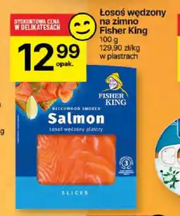 Delikatesy Centrum Losoś wędzony na zimno Fisher King oferta