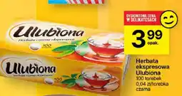 Delikatesy Centrum Herbata ekspresowa Ulubiona oferta