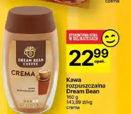 Delikatesy Centrum Kawa rozpuszczalna Dream Bean Crema oferta