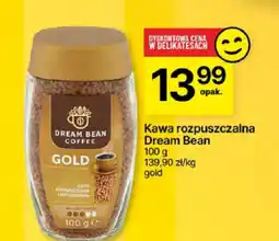 Delikatesy Centrum Kawa rozpuszczalna Dream Bean Gold oferta