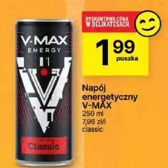 Delikatesy Centrum Napój energetyczny V-Max oferta