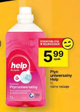 Delikatesy Centrum Płyn uniwersalny Help oferta