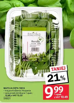 Selgros Bazylia cięta oferta