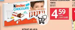 Selgros Kinder Chocolate oferta