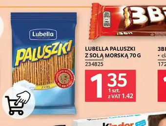 Selgros Lubella Paluszki z solą morską oferta