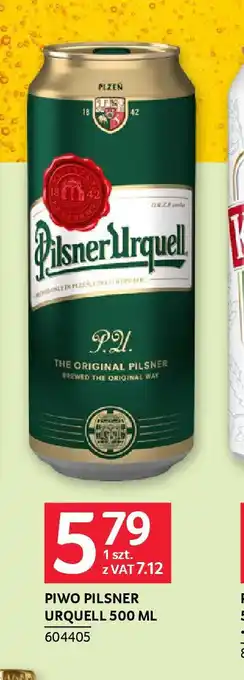 Selgros Piwo Pilsner Urquell oferta