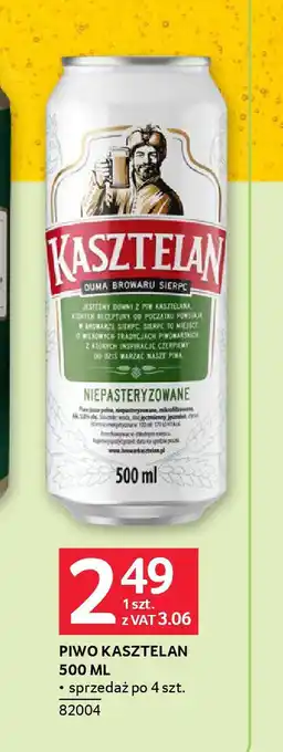 Selgros Piwo Kasztelan 500 ml oferta