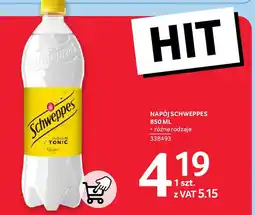 Selgros Napój Schweppes oferta