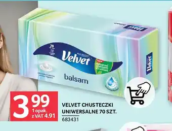 Selgros Velvet Chusteczki uniwersalne oferta