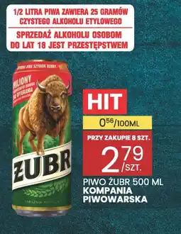 Wafelek Piwo Zubr oferta