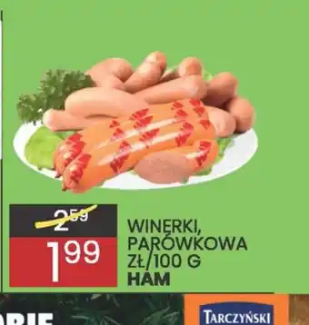 Wafelek Wienki, parówkowa oferta