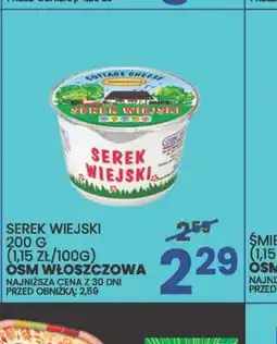 Wafelek Serek Wiejski OSM Włoszczowa oferta