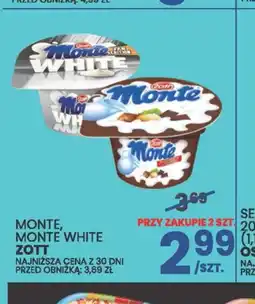 Wafelek Monte, Monte White Zott oferta