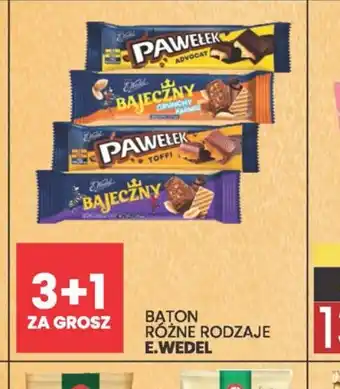 Wafelek Batony E.Wedel Pawełek i Bajeczny oferta