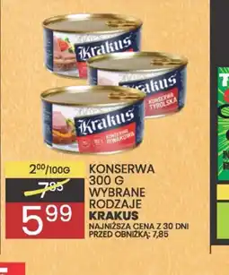 Wafelek Konserwa Krakus oferta