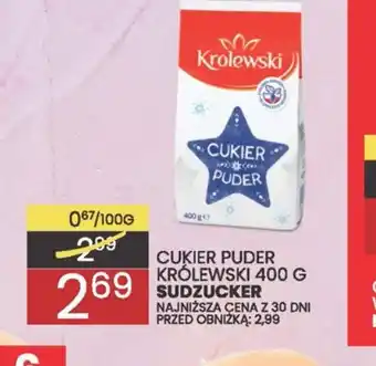 Wafelek Cukier puder Królewski oferta