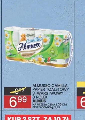 Wafelek Almusso Camelia Papier Toaletowy 3-warstwowy oferta