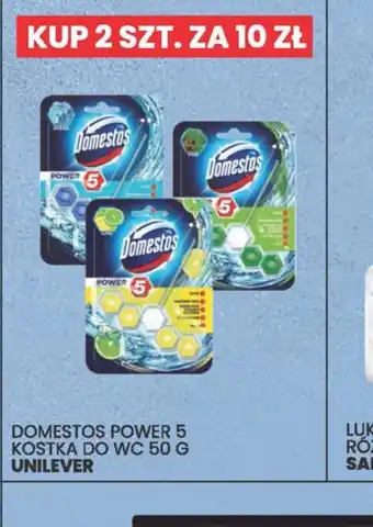 Wafelek Domestos Power 5 Kostka do WC oferta