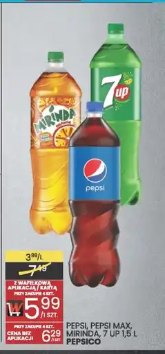 Wafelek Pepsi, Pepsi Max, Mirinda, 7 Up oferta