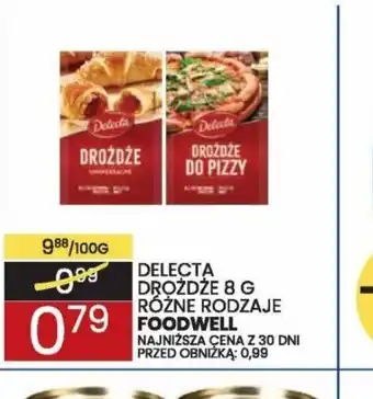 Wafelek Delecta Drożdże 8 g oferta