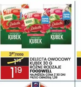 Wafelek Delecta owocowy kubek oferta