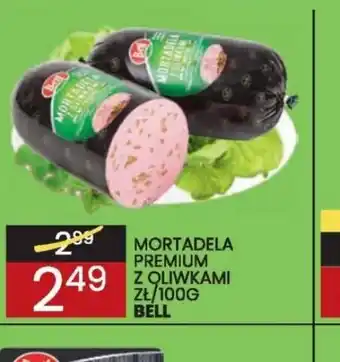 Wafelek Mortadela Premium z oliwkami Bell oferta