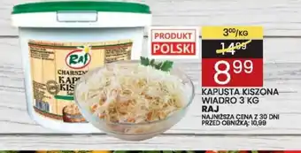 Wafelek Kapusta kiszona wiadro 3 kg oferta