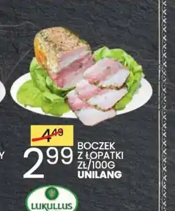 Wafelek Boczek z łopatki Unilang oferta