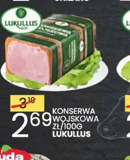 Wafelek Konserwa Wojskowa Lukullus oferta