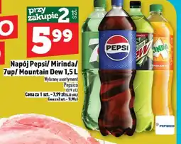 Topaz Napój Pepsi/Mirinda/7up/Mountain Dew oferta