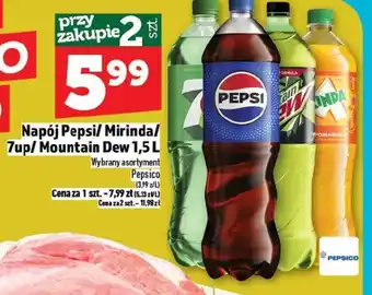 Topaz Napój Pepsi/Mirinda/7up/Mountain Dew oferta