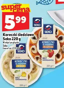 Topaz Koreczki śledziowe Seko oferta